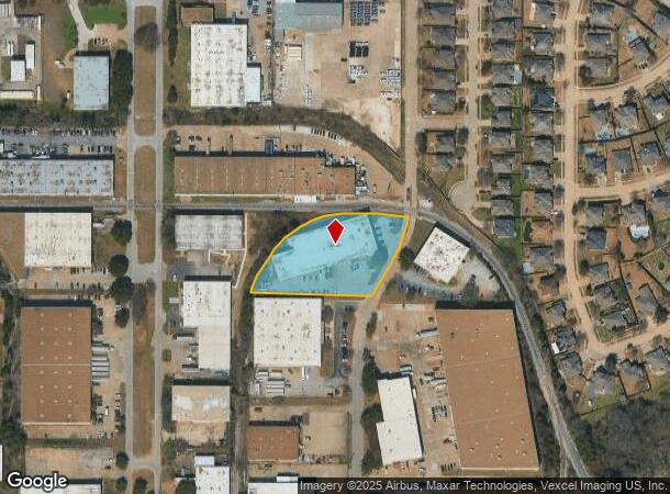 1173 113Th St, Grand Prairie, TX Parcel Map