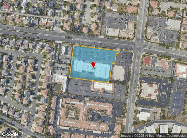  120-140 W Ontario Ave, Corona, CA Parcel Map