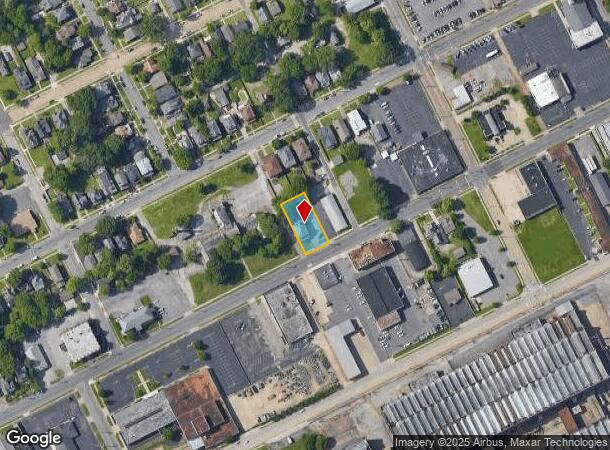  1409 Broadway St, Paducah, KY Parcel Map