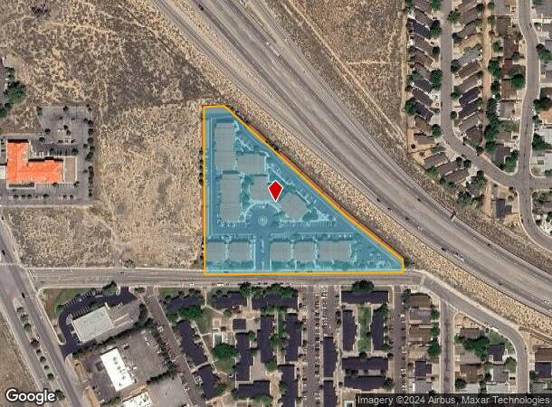  1325 Turner Ct, Carson City, NV Parcel Map