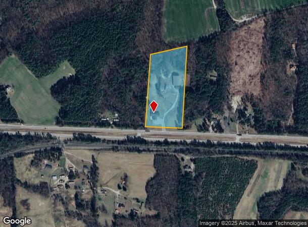 302 W Colonial Trail Hwy, Blackstone, VA Parcel Map
