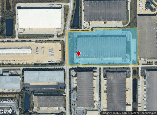 2516 Airwest Blvd, Plainfield, IN Parcel Map