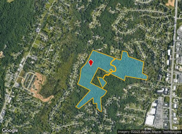  5510 Moody Sawyer Rd, Hixson, TN Parcel Map