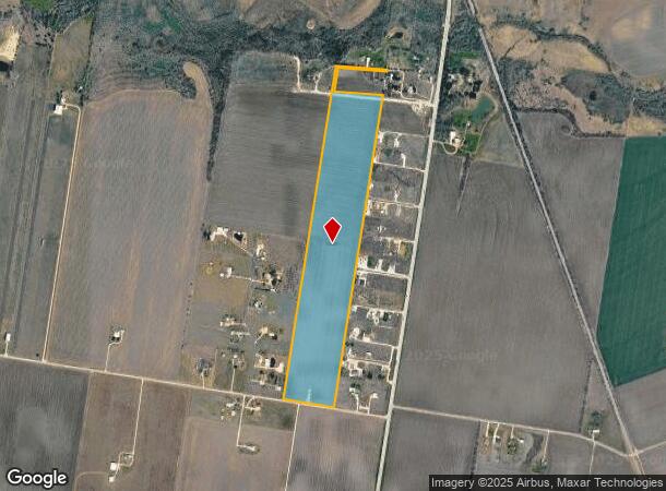  407 Cr, Taylor, TX Parcel Map