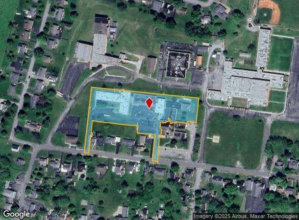  308 W Maple Ave, Lancaster, KY Parcel Map