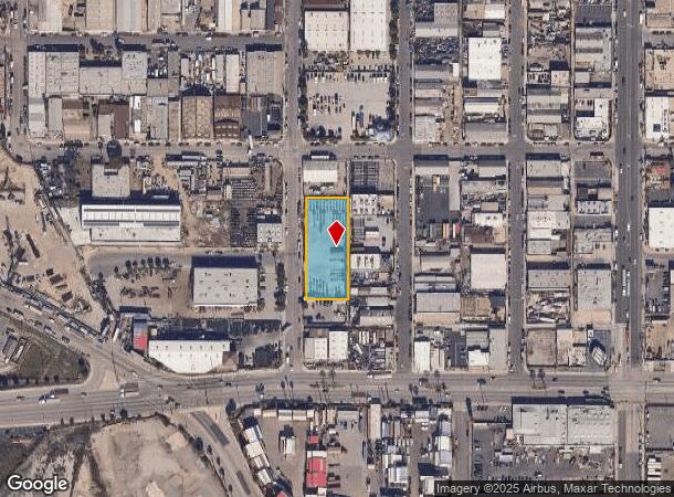 1404 Hayes Ave, Long Beach, CA Parcel Map