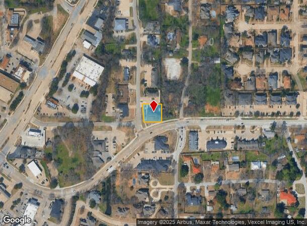  5001 Thompson Ter, Colleyville, TX Parcel Map