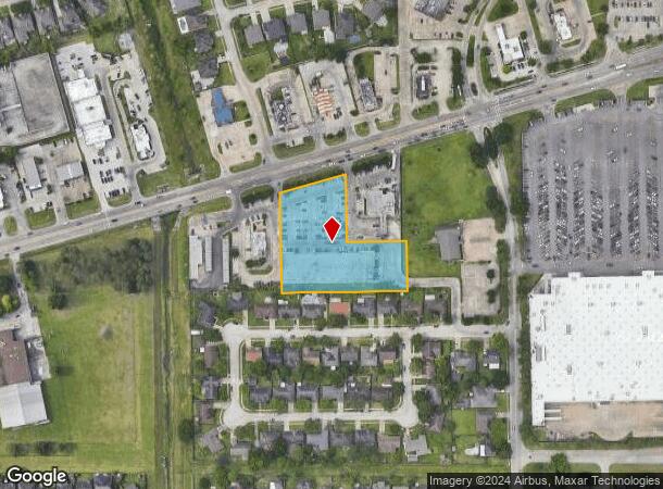  15232 Wallisville Rd, Houston, TX Parcel Map