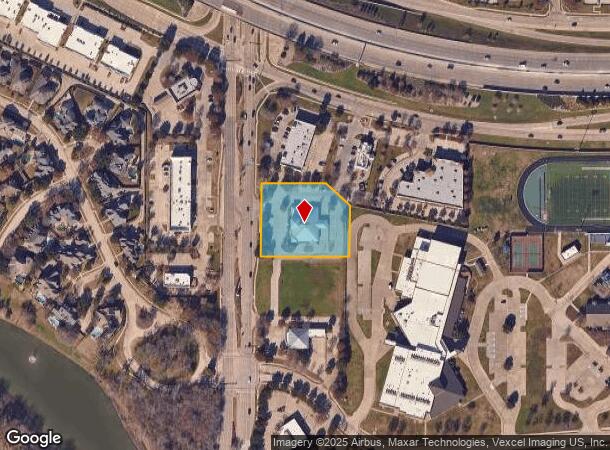  654 N Denton Tap Rd, Coppell, TX Parcel Map