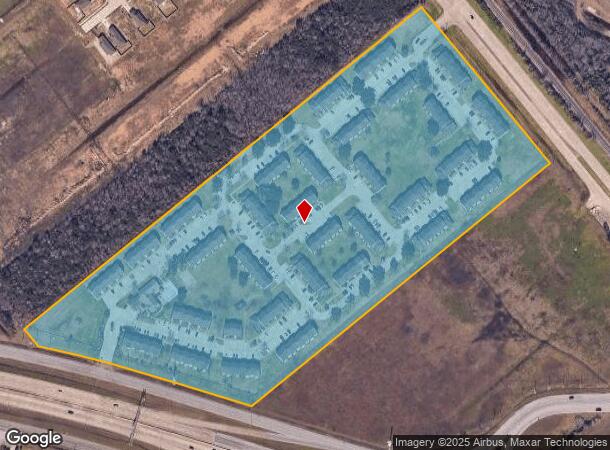  7500 Emmett F Lowry Expy, Texas City, TX Parcel Map