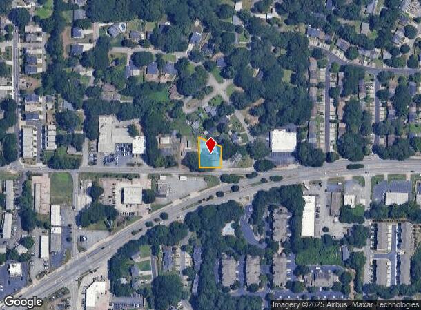 1753 Spring St Se, Smyrna, GA Parcel Map