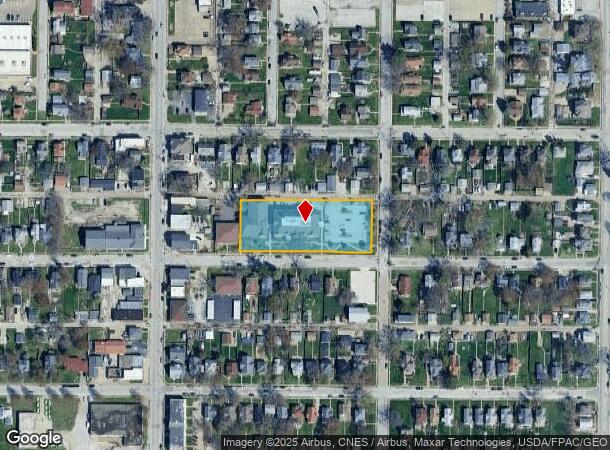  1420 W 16Th St, Davenport, IA Parcel Map