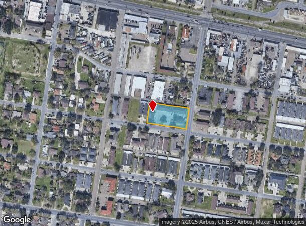  1000 W Caffery Ave, Pharr, TX Parcel Map