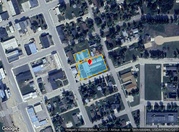 209 4Th St Se, Hallock, MN Parcel Map