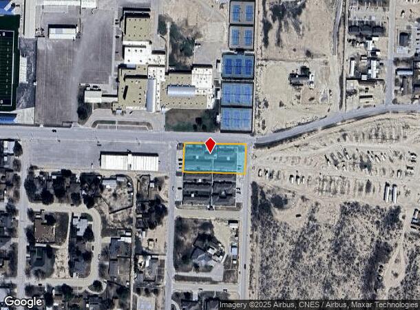 1306 E 12Th St, Big Lake, TX Parcel Map