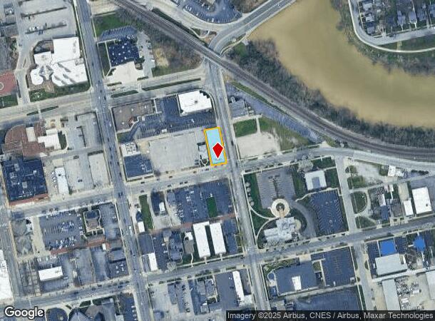  437 E Berry St, Fort Wayne, IN Parcel Map