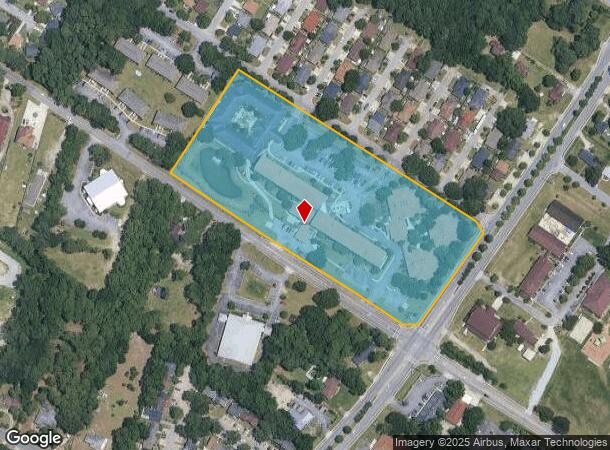 1 Peachtree Dr, Savannah, GA Parcel Map
