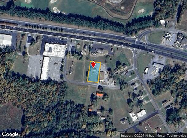  2906 Oak Hill Rd, Cambridge, MD Parcel Map