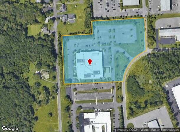  7502 Round Pond Rd, North Syracuse, NY Parcel Map