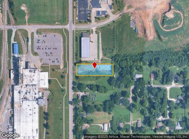 908 Iowa St, Lawrence, KS Parcel Map