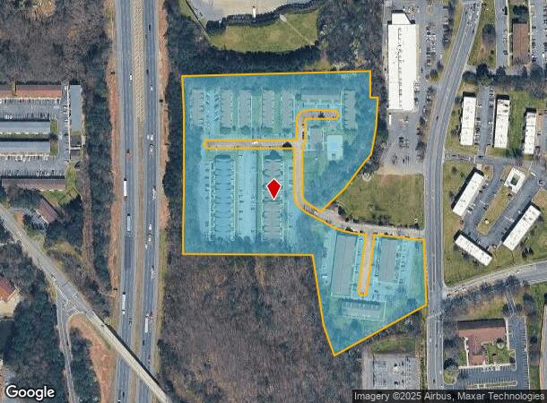 1912 Heathcliff Dr, Dalton, GA Parcel Map