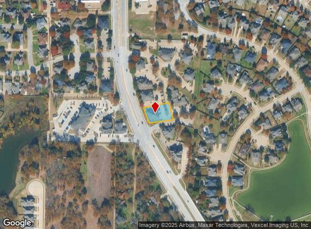  1212 Bent Oaks Ct, Denton, TX Parcel Map