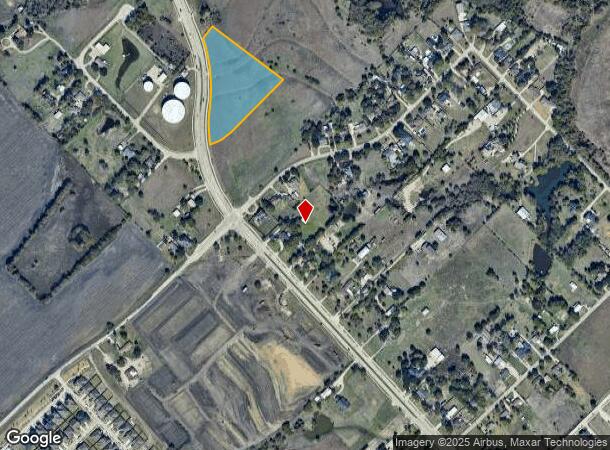  9310 Merritt Rd, Rowlett, TX Parcel Map