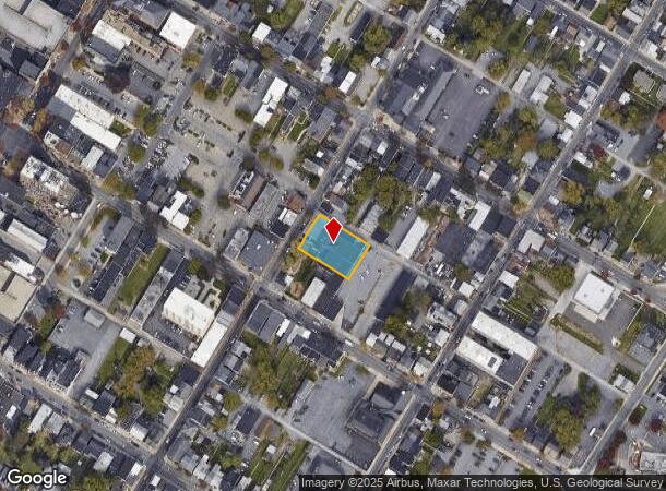 18 N Locust St, Hagerstown, MD Parcel Map