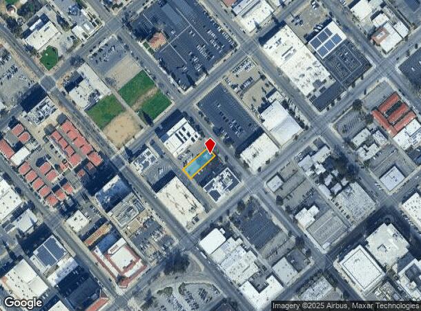  1435 L St, Fresno, CA Parcel Map