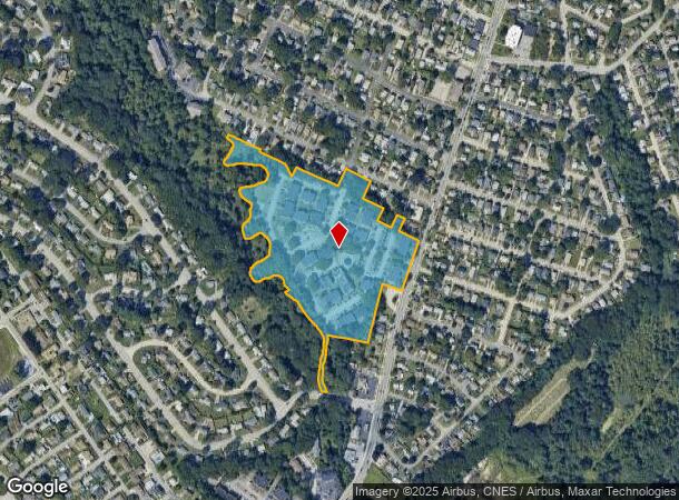  825 Pontiac Ave, Cranston, RI Parcel Map