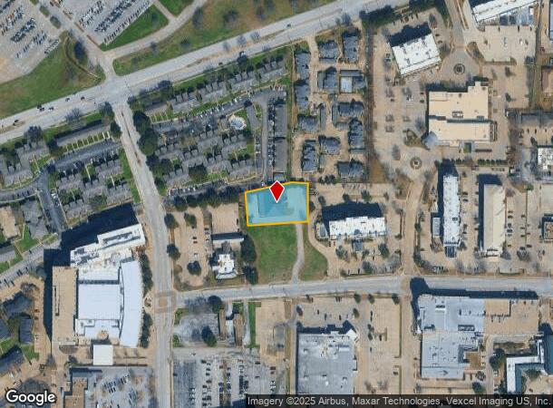 840 Thousand Oaks Dr, Hurst, TX Parcel Map