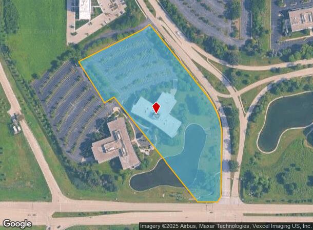 100 N Field Dr, Lake Forest, IL Parcel Map