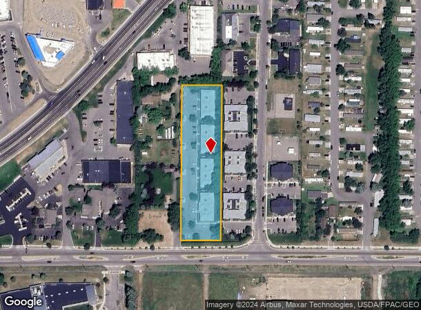  2517 W College St, Bozeman, MT Parcel Map