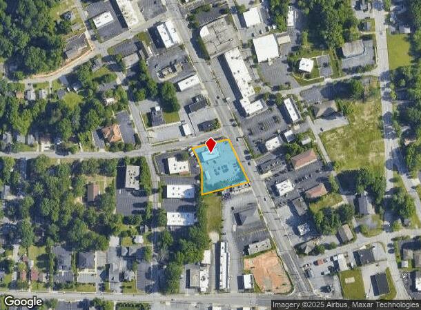  1539 N Main St, High Point, NC Parcel Map