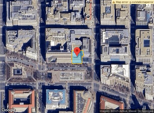  1321 Pennsylvania Ave Nw, Washington, DC Parcel Map