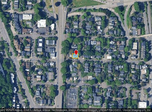 71 S Whitaker St, Portland, OR Parcel Map