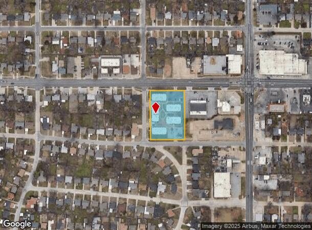  3732 Nw 23Rd St, Oklahoma City, OK Parcel Map