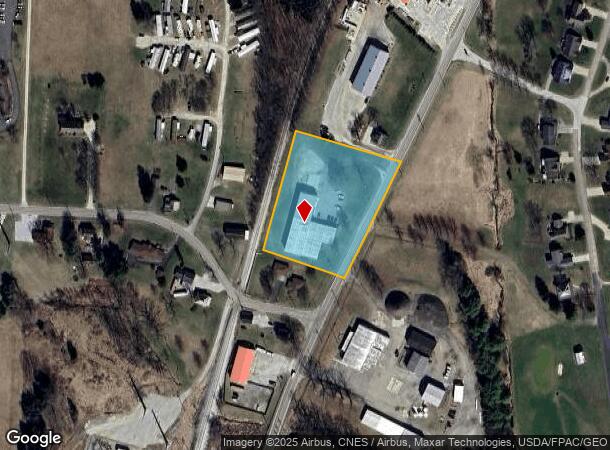 1209 N Lisbon St, Carrollton, OH Parcel Map