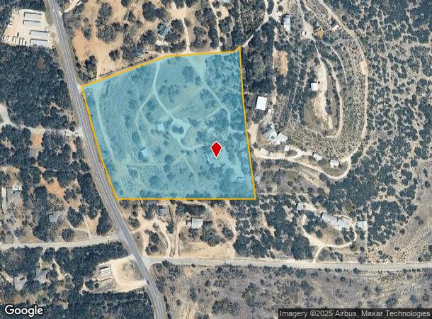 290 Eagles Nest Dr, Wimberley, TX Parcel Map