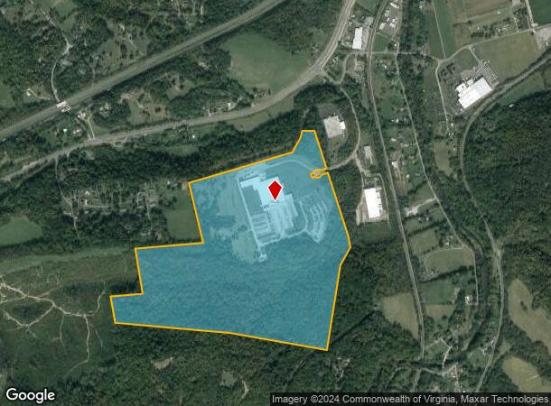  6450 Technology Dr, Salem, VA Parcel Map