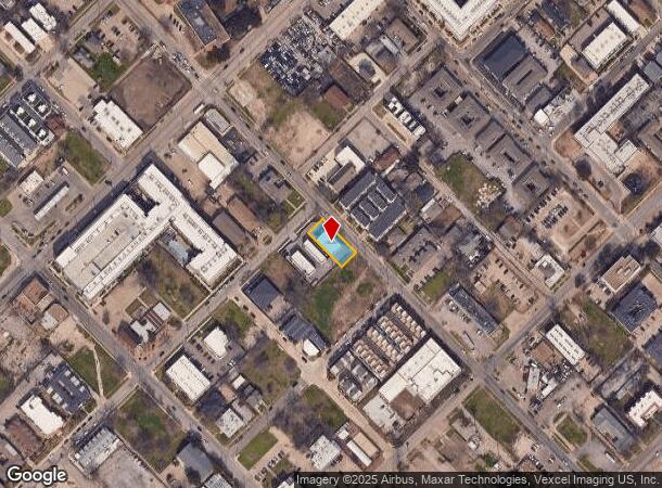  4418 N San Jacinto St, Dallas, TX Parcel Map