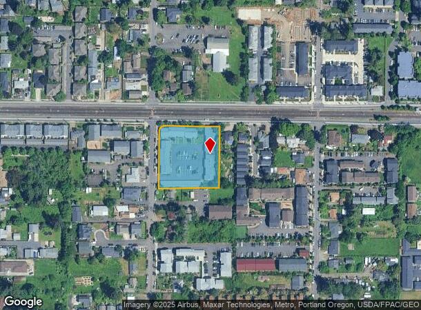  14302 E Burnside St, Portland, OR Parcel Map