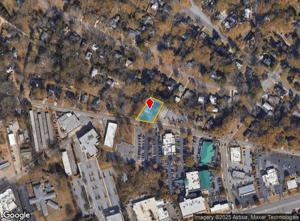 1786 Old West Broad St, Athens, GA Parcel Map