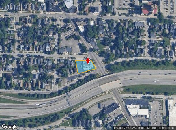 585 Stocking Ave Nw, Grand Rapids, MI Parcel Map