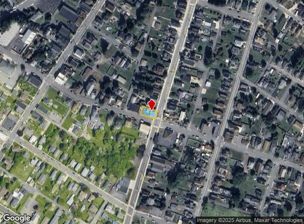 501 Dunmore St, Throop, PA Parcel Map