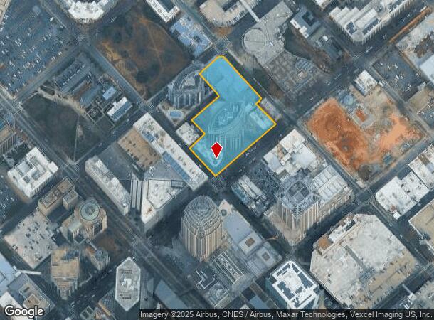 201 N Tryon St, Charlotte, NC Parcel Map