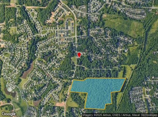  755 Meadowlark Dr, Winston Salem, NC Parcel Map