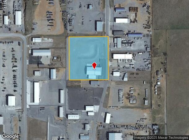  401 N Loomis Rd, Weatherford, OK Parcel Map