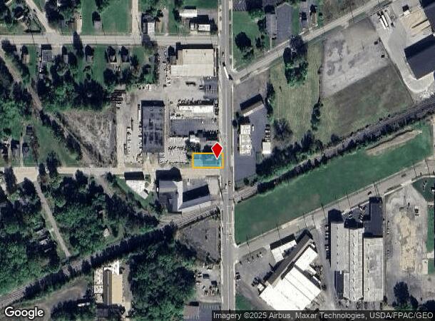  1307 N Park Ave, Warren, OH Parcel Map