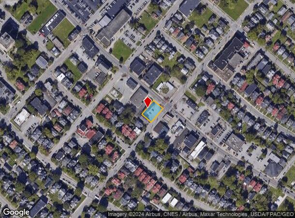  1429 Washington St E, Charleston, WV Parcel Map